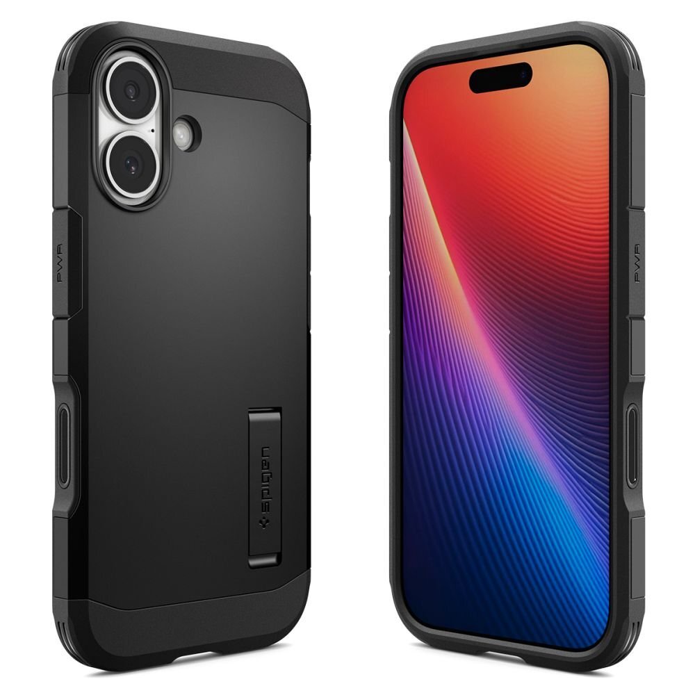 iPhone 17 dėklas Spigen Tough Armor "T", MagSafe – juodas 8 iPhone 17 dėklas Spigen Tough Armor "T", MagSafe – juodas 8