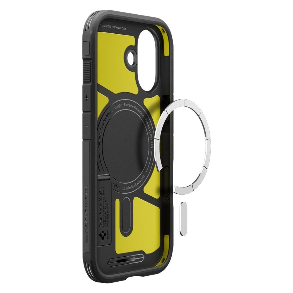 iPhone 17 dėklas Spigen Tough Armor "T", MagSafe – juodas 9 iPhone 17 dėklas Spigen Tough Armor "T", MagSafe – juodas 9