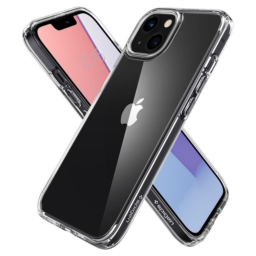 Aukštos kokybės dėklas Spigen Ultra Hybrid iPhone 13 Permatomas 6 Aukštos kokybės dėklas Spigen Ultra Hybrid iPhone 13 Permatomas 6