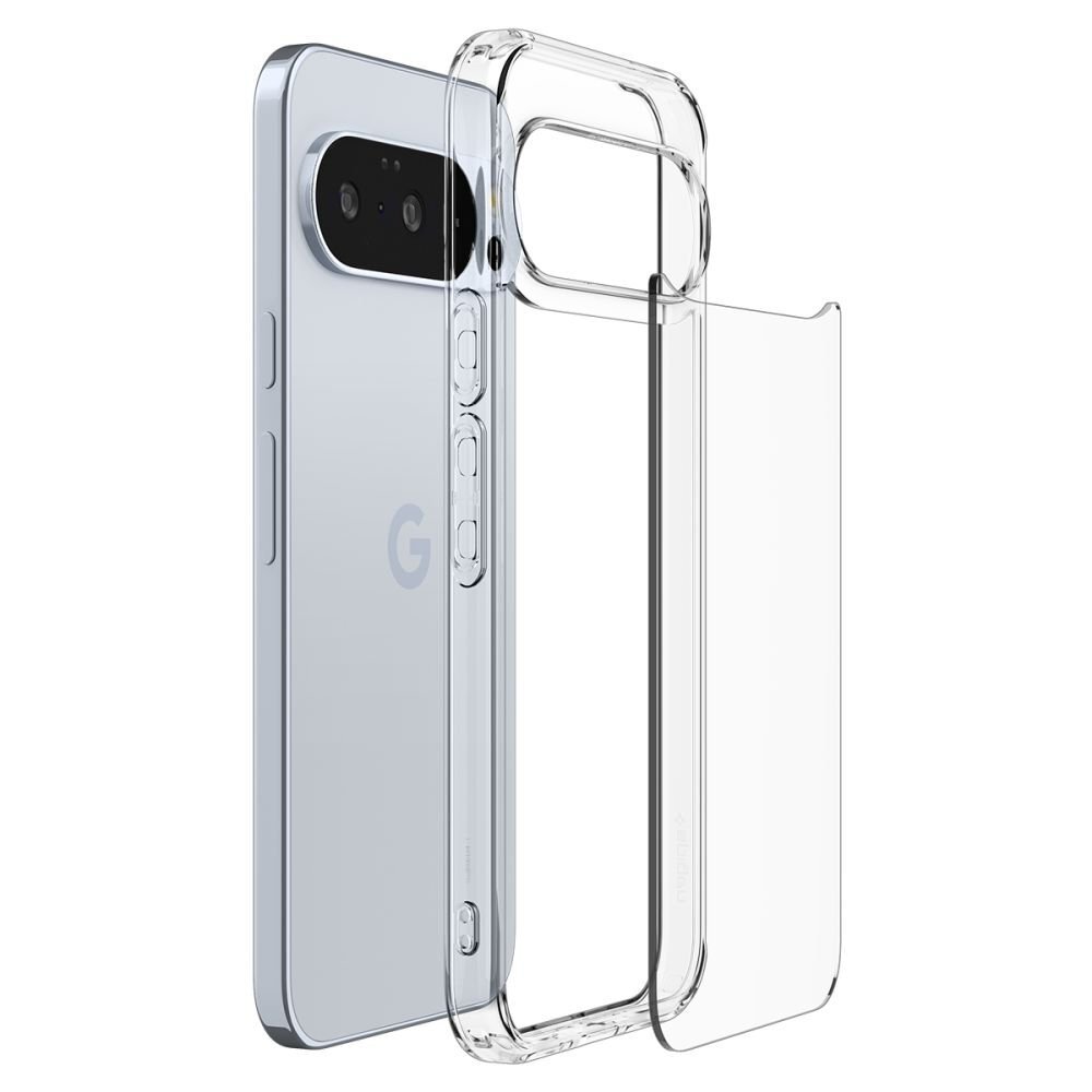 Google Pixel 10 Pro XL Spigen Ultra Hybrid dėklas – skaidrus 5 Google Pixel 10 Pro XL Spigen Ultra Hybrid dėklas – skaidrus 5