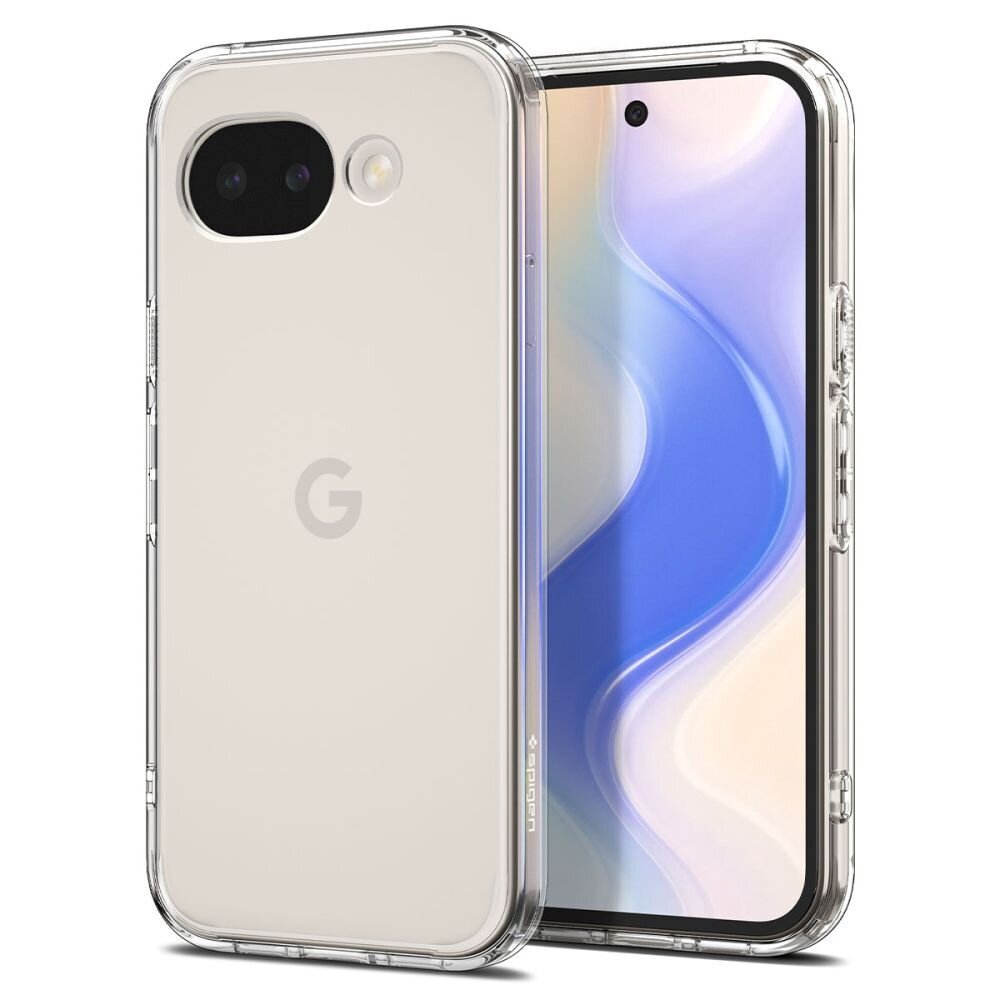 Google Pixel 10A Spigen Ultra Hybrid dėklas – skaidrus Google Pixel 10A Spigen Ultra Hybrid dėklas – skaidrus