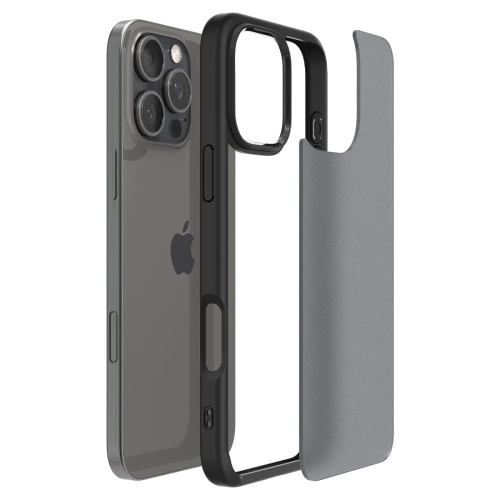 Spigen Ultra Hybrid Dėklas skirtas iPhone 16 Pro Max - Juodas 6