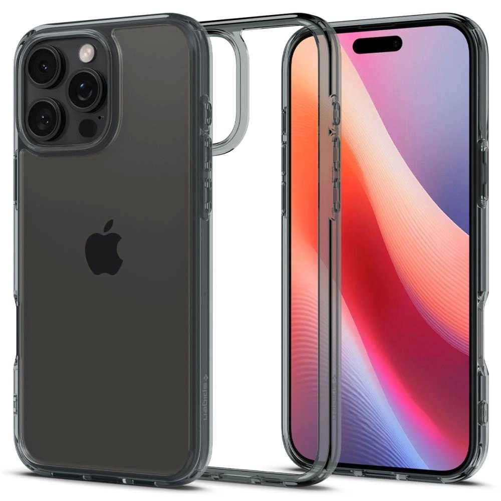Spigen Ultra Hybrid Dėklas skirtas iPhone 16 Pro Max - Permatomas