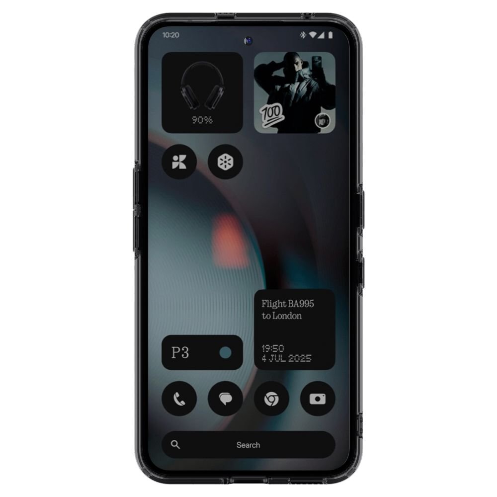 Nothing Phone 3 Zero One dėklas Spigen Ultra Hybrid – skaidrus 5