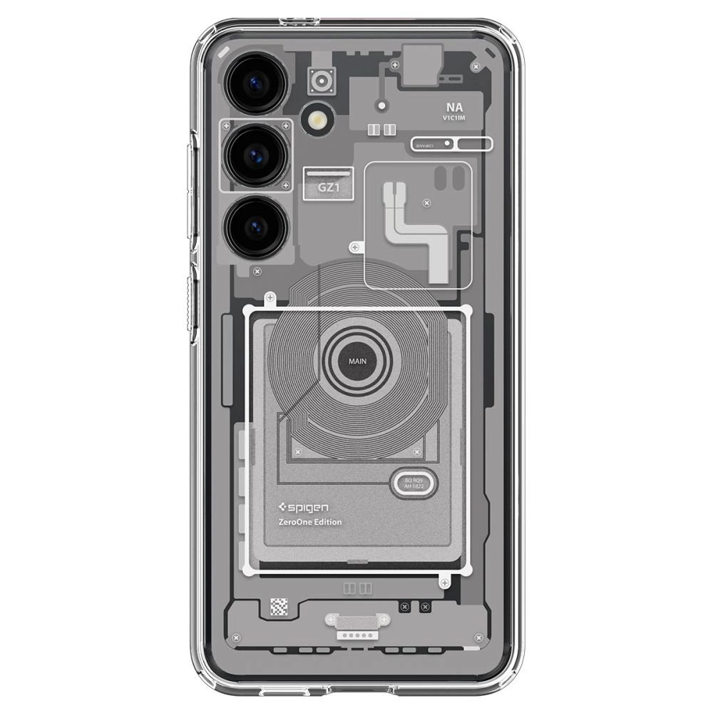 Spigen Ultra Hybrid Dėklas skirtas Samsung Galaxy S24 Zero One - Baltas 1 Spigen Ultra Hybrid Dėklas skirtas Samsung Galaxy S24 Zero One - Baltas 1