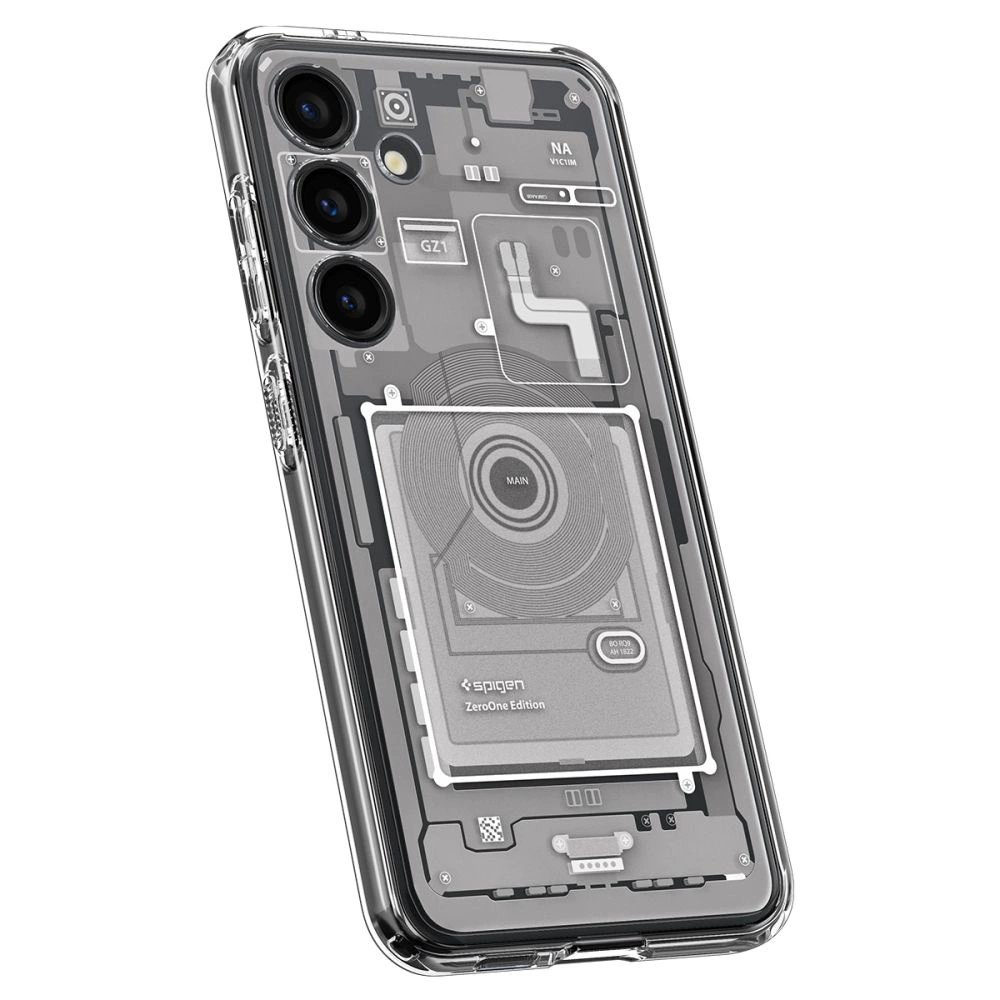 Spigen Ultra Hybrid Dėklas skirtas Samsung Galaxy S24 Zero One - Baltas 6 Spigen Ultra Hybrid Dėklas skirtas Samsung Galaxy S24 Zero One - Baltas 6