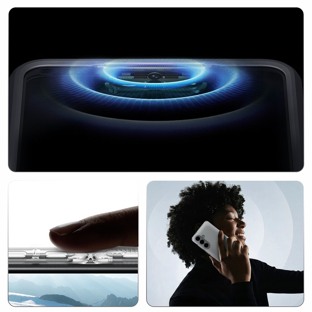 Samsung Galaxy S26 Spigen Ultra Hybrid dėklas – skaidrus 16