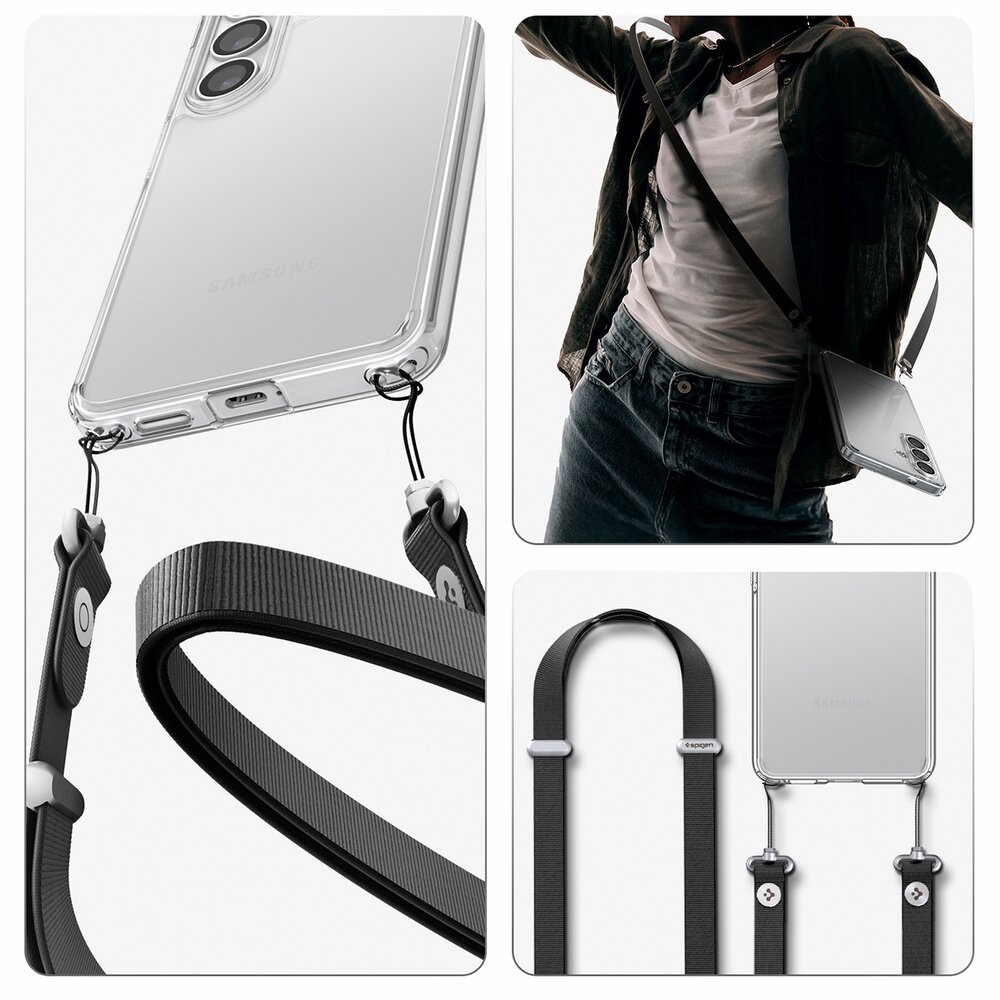 Samsung Galaxy S26 Spigen Ultra Hybrid dėklas – skaidrus 17