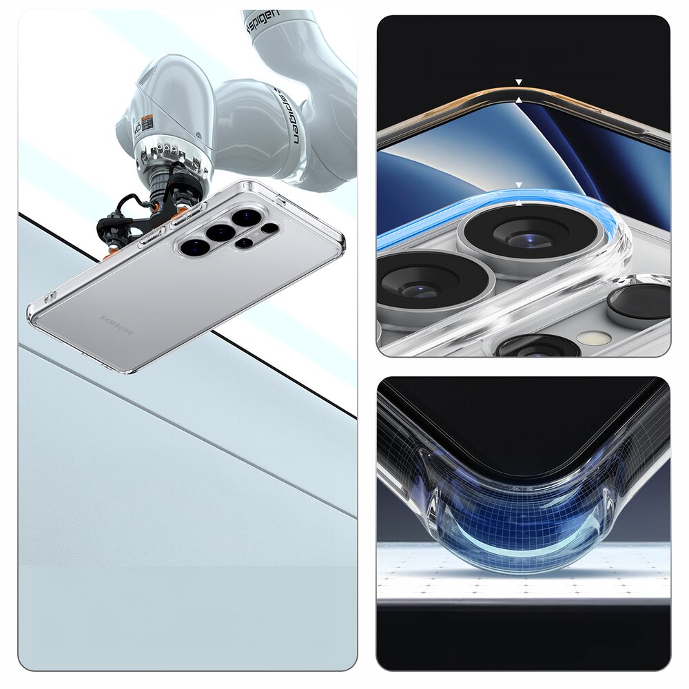 Samsung Galaxy S26 Ultra Spigen Ultra Hybrid dėklas – skaidrus 15