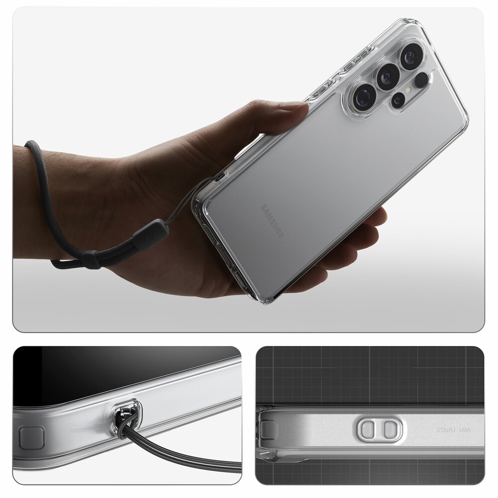 Samsung Galaxy S26 Ultra Spigen Ultra Hybrid dėklas – skaidrus 16