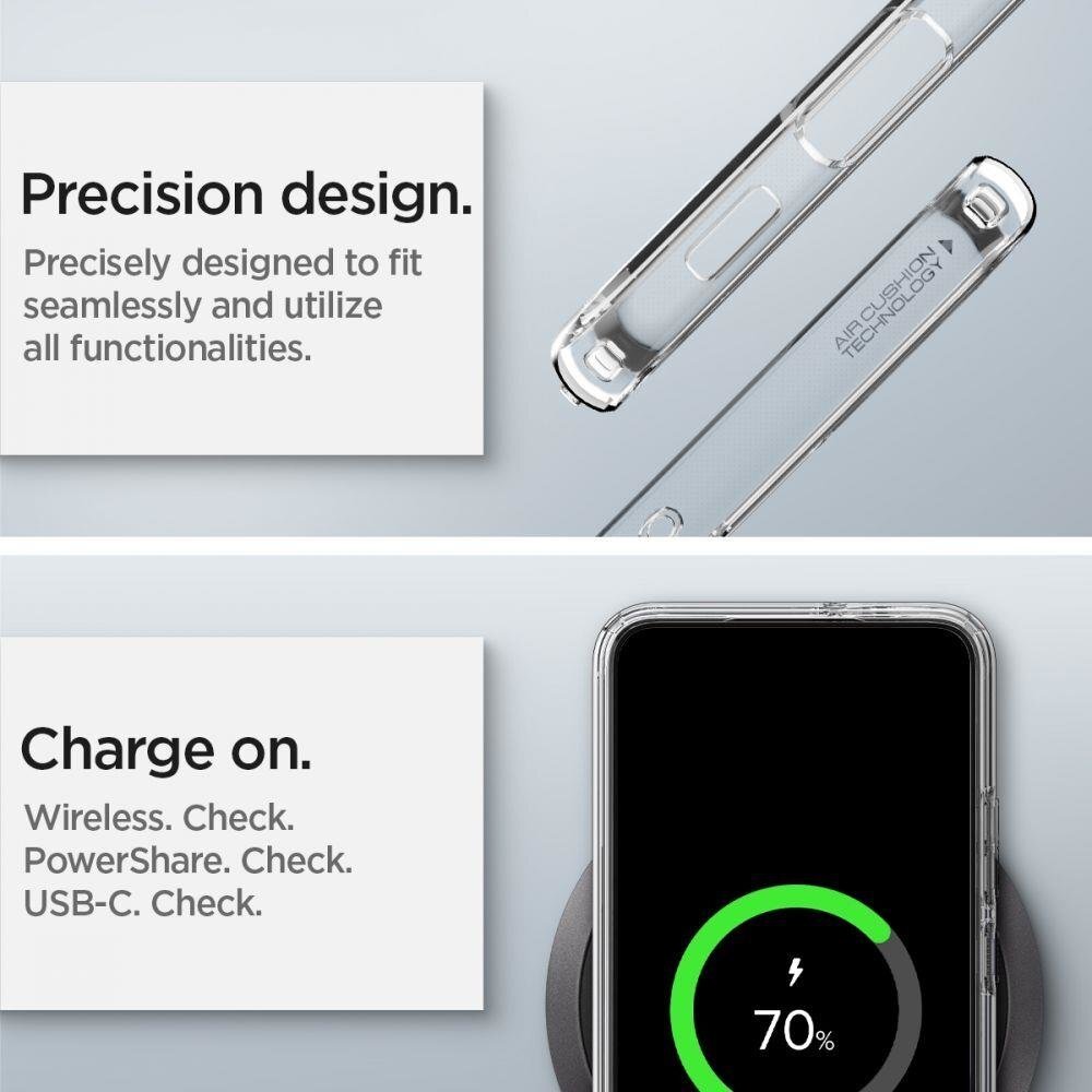 Dėklas SPIGEN ULTRA HYBRID CRYSTAL SAMSUNG GALAXY S22 SKAIDRUS 11 Dėklas SPIGEN ULTRA HYBRID CRYSTAL SAMSUNG GALAXY S22 SKAIDRUS 11