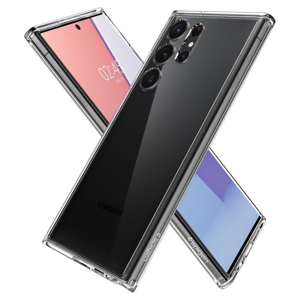 Dėklas Spigen ULTRA HYBRID SAMSUNG GALAXY S23 ULTRA Skaidrus 6 Dėklas Spigen ULTRA HYBRID SAMSUNG GALAXY S23 ULTRA Skaidrus 6