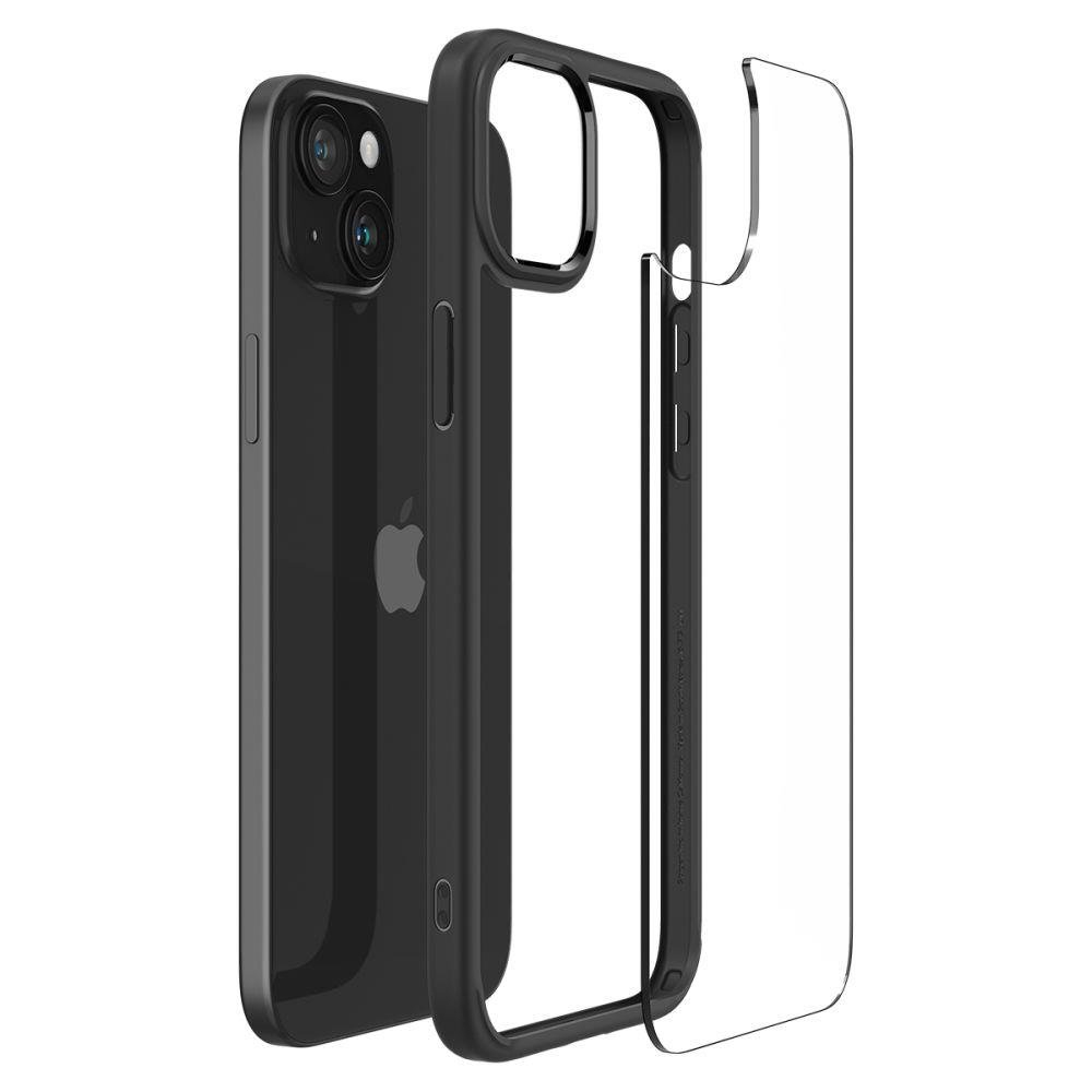 Apsauginis dėklas Spigen ULTRA HYBRID IPHONE 15 PLUS MATTE Juodas 6 Apsauginis dėklas Spigen ULTRA HYBRID IPHONE 15 PLUS MATTE Juodas 6