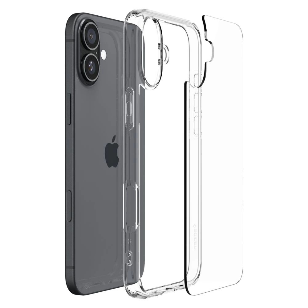 Spigen Ultra Hybrid iPhone 16 Dėklas - Permatomas 5
