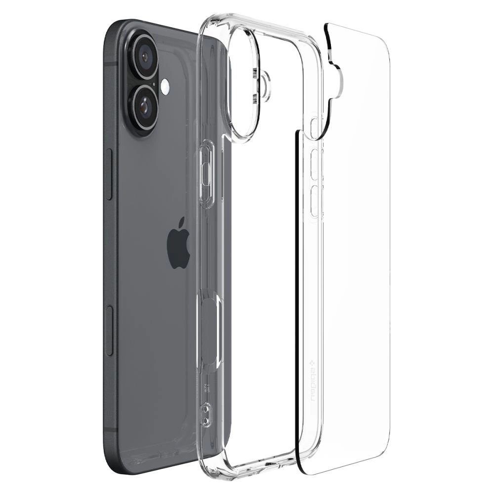 Spigen Ultra Hybrid iPhone 16 Dėklas - Permatomas 6