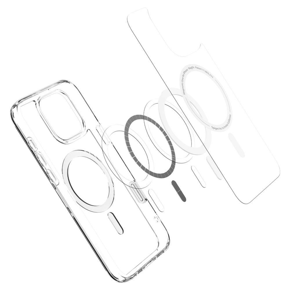 Spigen Ultra Hybrid iPhone 16 Pro Dėklas - Baltas 5 Spigen Ultra Hybrid iPhone 16 Pro Dėklas - Baltas 5