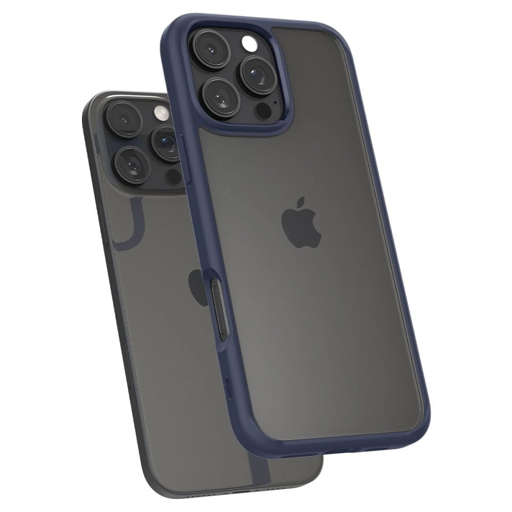 Spigen Ultra Hybrid iPhone 16 Pro Max Dėklas - Mėlynas 4 Spigen Ultra Hybrid iPhone 16 Pro Max Dėklas - Mėlynas 4