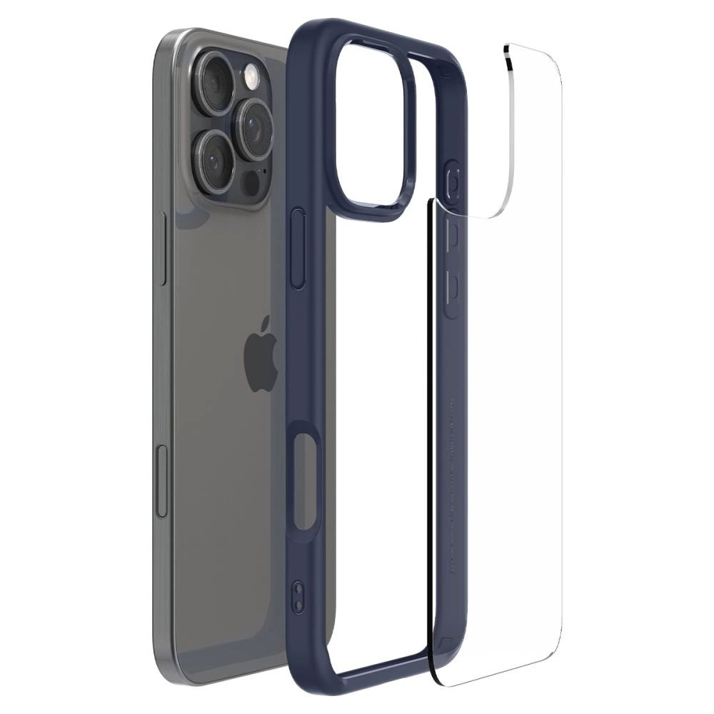 Spigen Ultra Hybrid iPhone 16 Pro Max Dėklas - Mėlynas 6