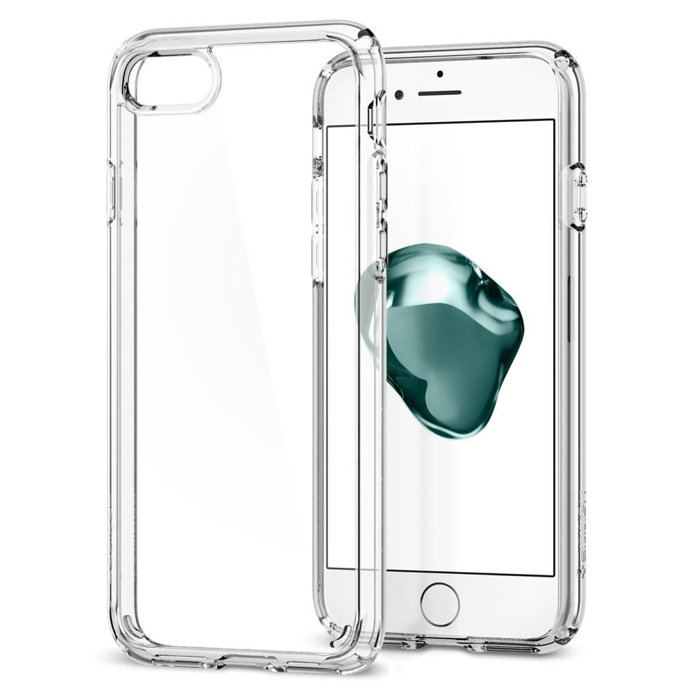 DĖKLAS SPIGEN ULTRA HYBRID IPHONE 7/8 / SE 2020/2022 CRYSTAL SKAIDRUS 7