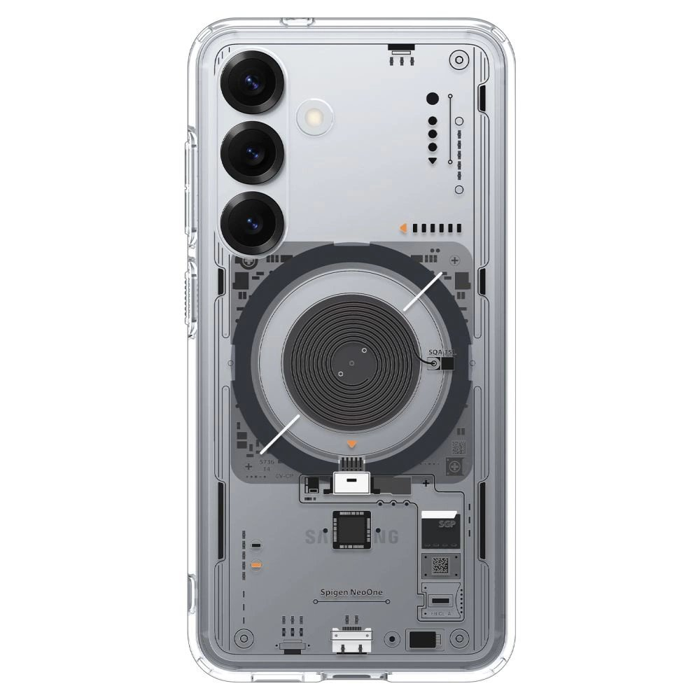 Samsung Galaxy S25 Neo One – Spigen Ultra Hybrid Mag dėklas - Skaidrus 1
