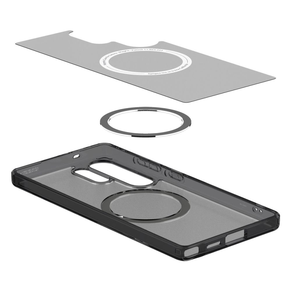 Spigen Ultra Hybrid Mag dėklas Samsung Galaxy S25 Ultra - juodas 7 Spigen Ultra Hybrid Mag dėklas Samsung Galaxy S25 Ultra - juodas 7