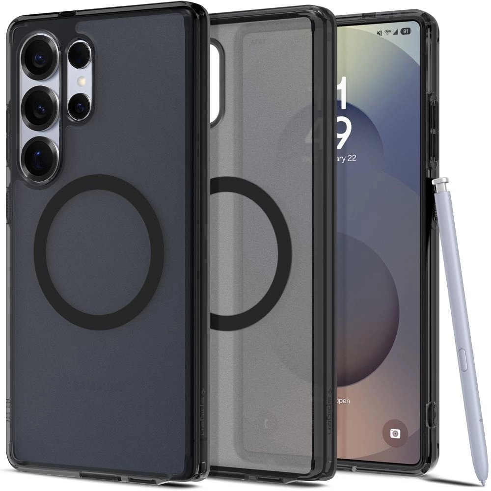 Spigen Ultra Hybrid Mag dėklas Samsung Galaxy S25 Ultra - juodas