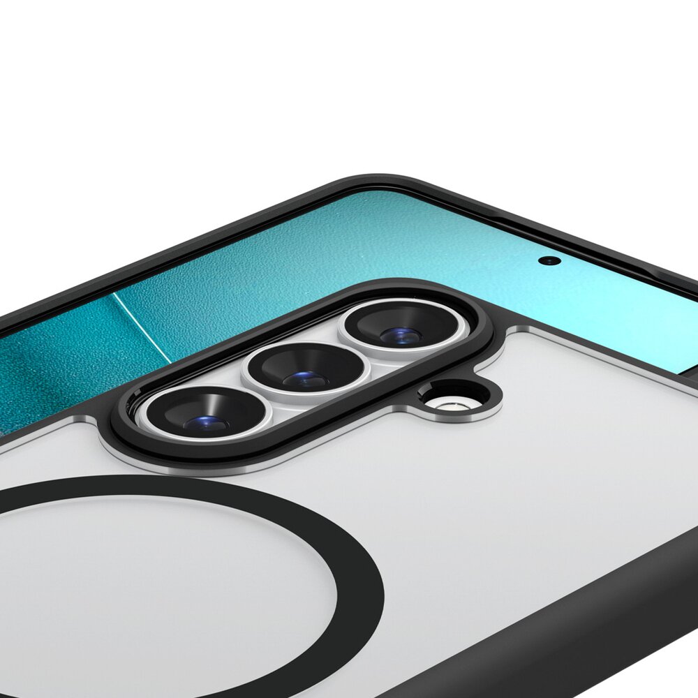 Samsung Galaxy S26+ Spigen Ultra Hybrid Mag MagSafe dėklas – juodas skaidrus 6 Samsung Galaxy S26+ Spigen Ultra Hybrid Mag MagSafe dėklas – juodas skaidrus 6