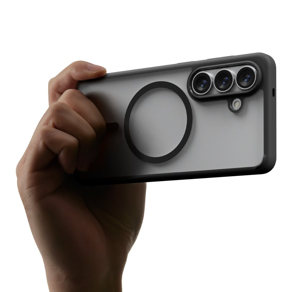 Samsung Galaxy S26+ Spigen Ultra Hybrid Mag MagSafe dėklas – juodas skaidrus 10 Samsung Galaxy S26+ Spigen Ultra Hybrid Mag MagSafe dėklas – juodas skaidrus 10