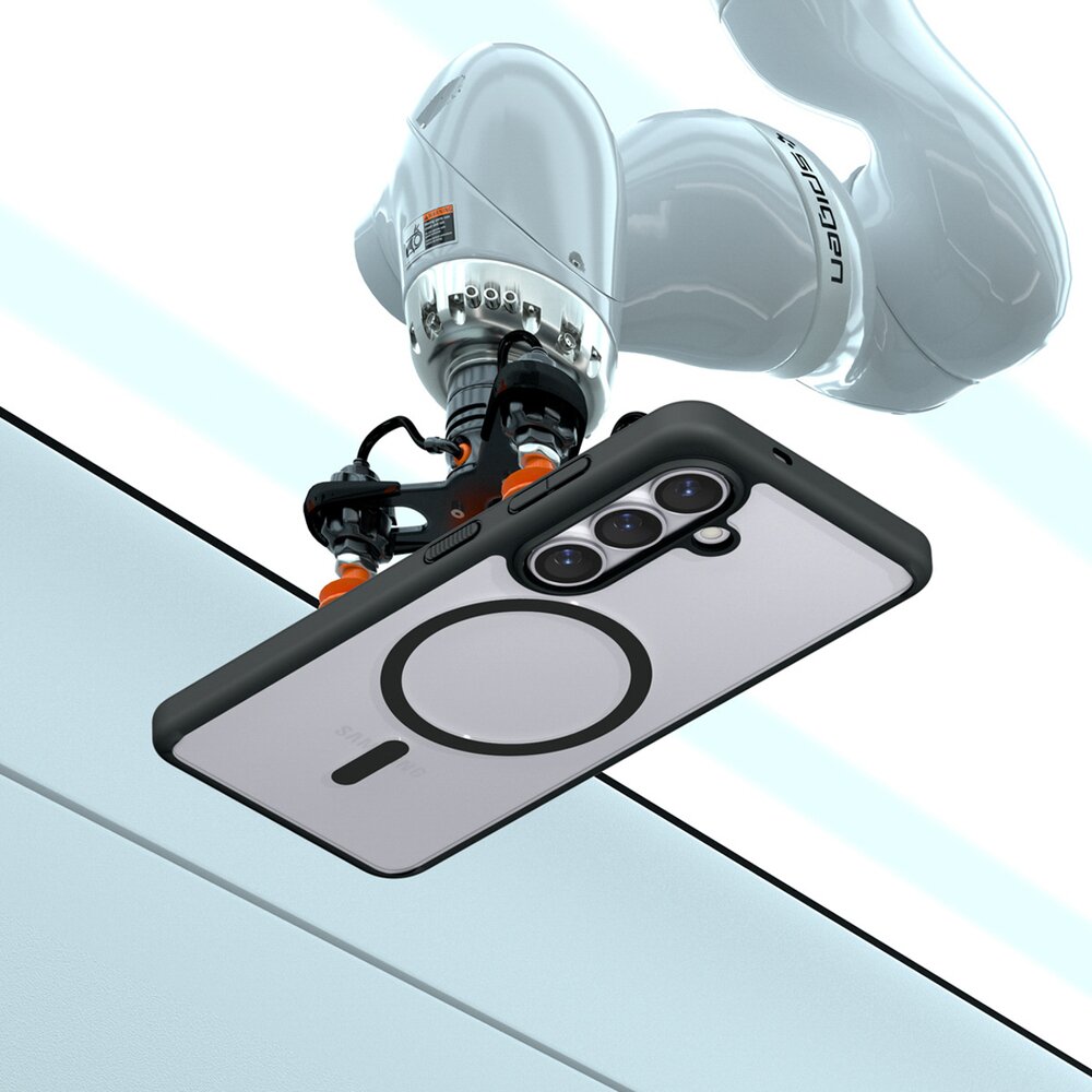 Samsung Galaxy S26 Spigen Ultra Hybrid Mag MagSafe dėklas – juodas skaidrus 7 Samsung Galaxy S26 Spigen Ultra Hybrid Mag MagSafe dėklas – juodas skaidrus 7