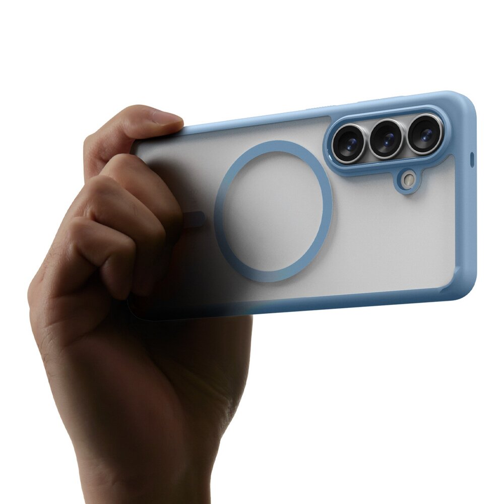 Samsung Galaxy S26 Spigen Ultra Hybrid Mag MagSafe dėklas – mėlynas skaidrus 9 Samsung Galaxy S26 Spigen Ultra Hybrid Mag MagSafe dėklas – mėlynas skaidrus 9