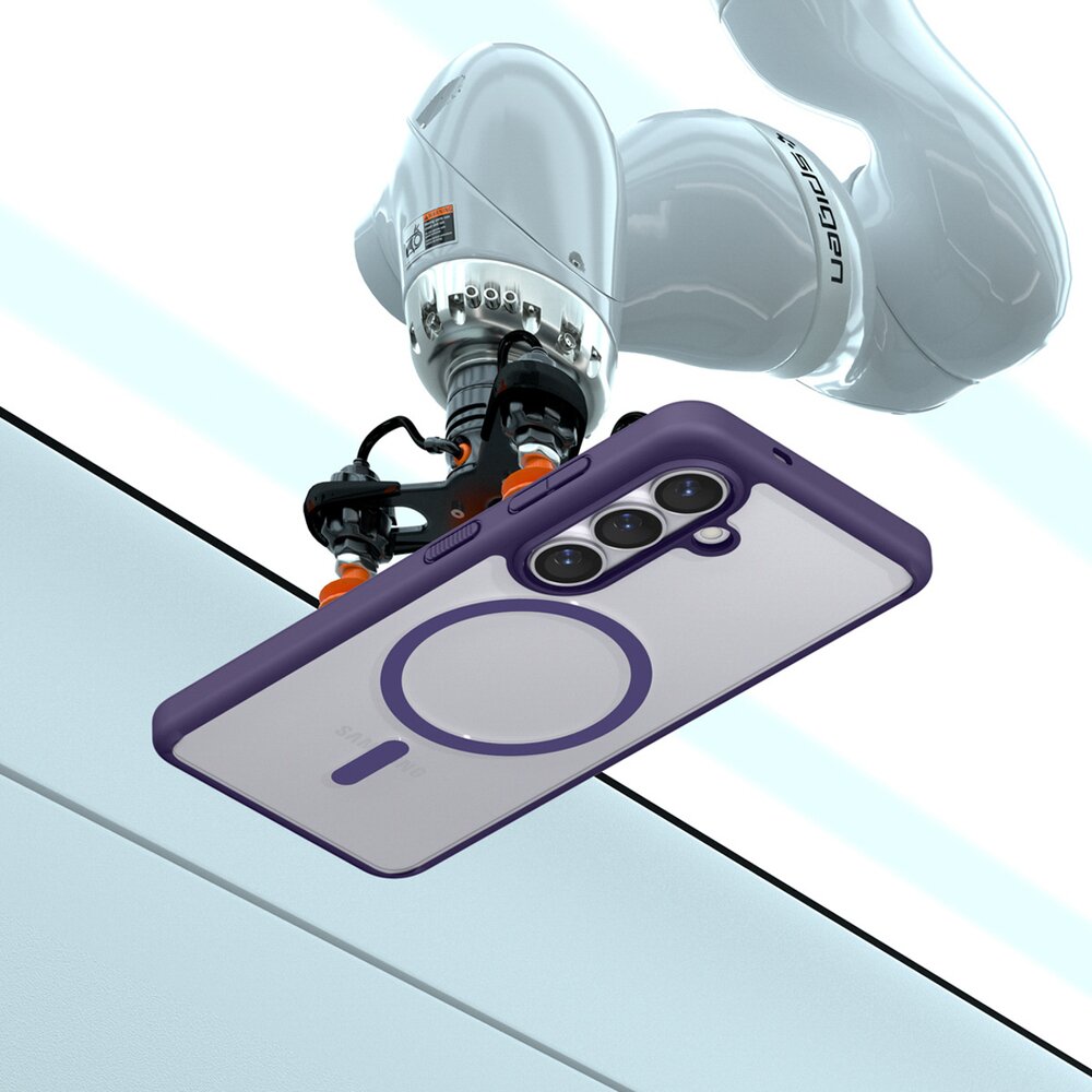 Samsung Galaxy S26 Spigen Ultra Hybrid Mag MagSafe dėklas – violetinis skaidrus 5 Samsung Galaxy S26 Spigen Ultra Hybrid Mag MagSafe dėklas – violetinis skaidrus 5
