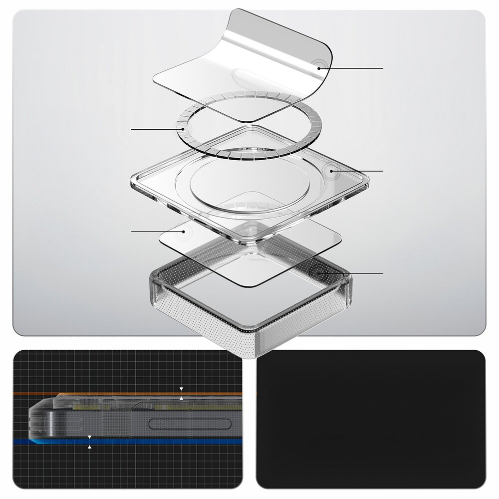 Samsung Galaxy S26 Neo One Spigen Ultra Hybrid Mag MagSafe dėklas – skaidrus 18 Samsung Galaxy S26 Neo One Spigen Ultra Hybrid Mag MagSafe dėklas – skaidrus 18