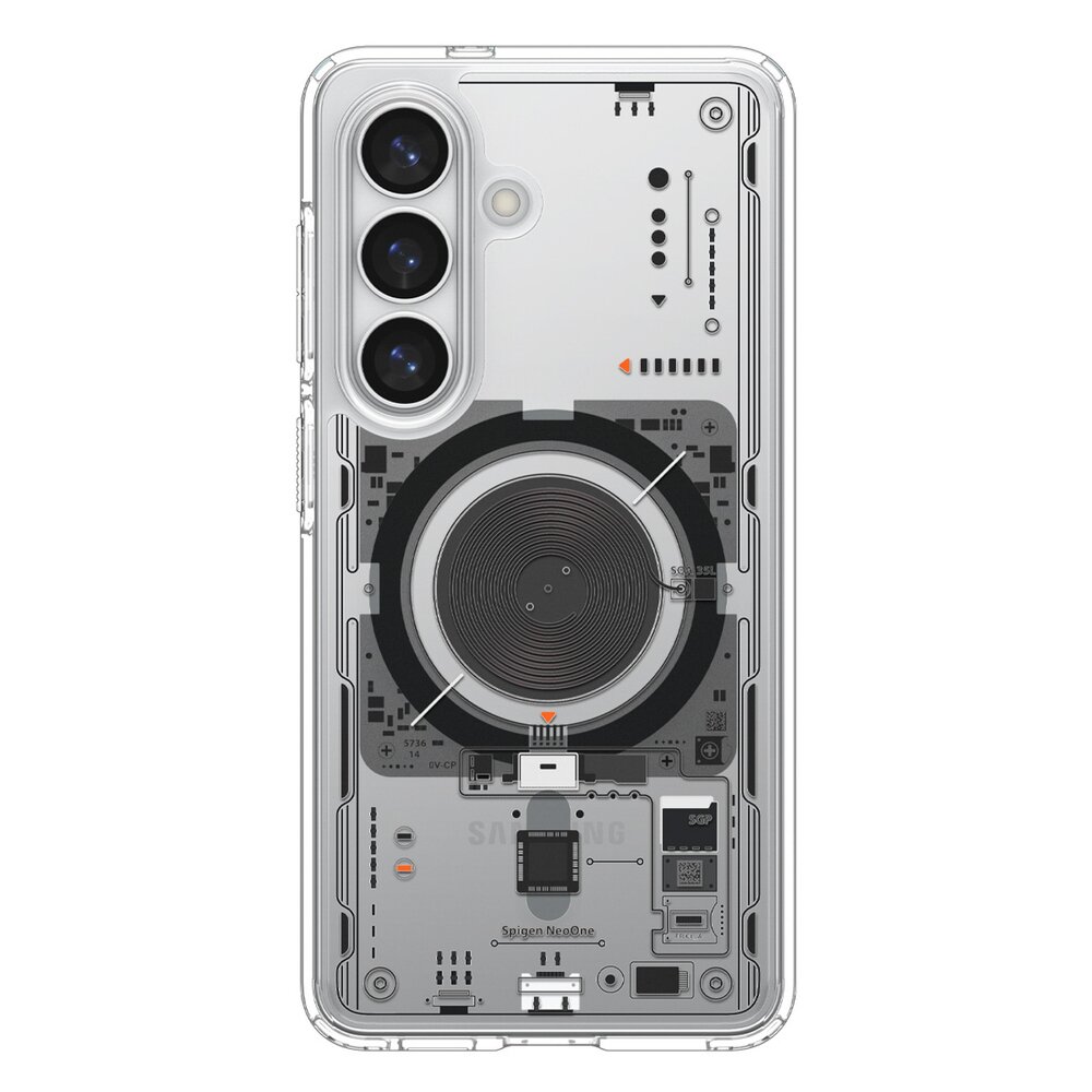 Samsung Galaxy S26+ Neo One Spigen Ultra Hybrid Mag MagSafe dėklas – skaidrus 2