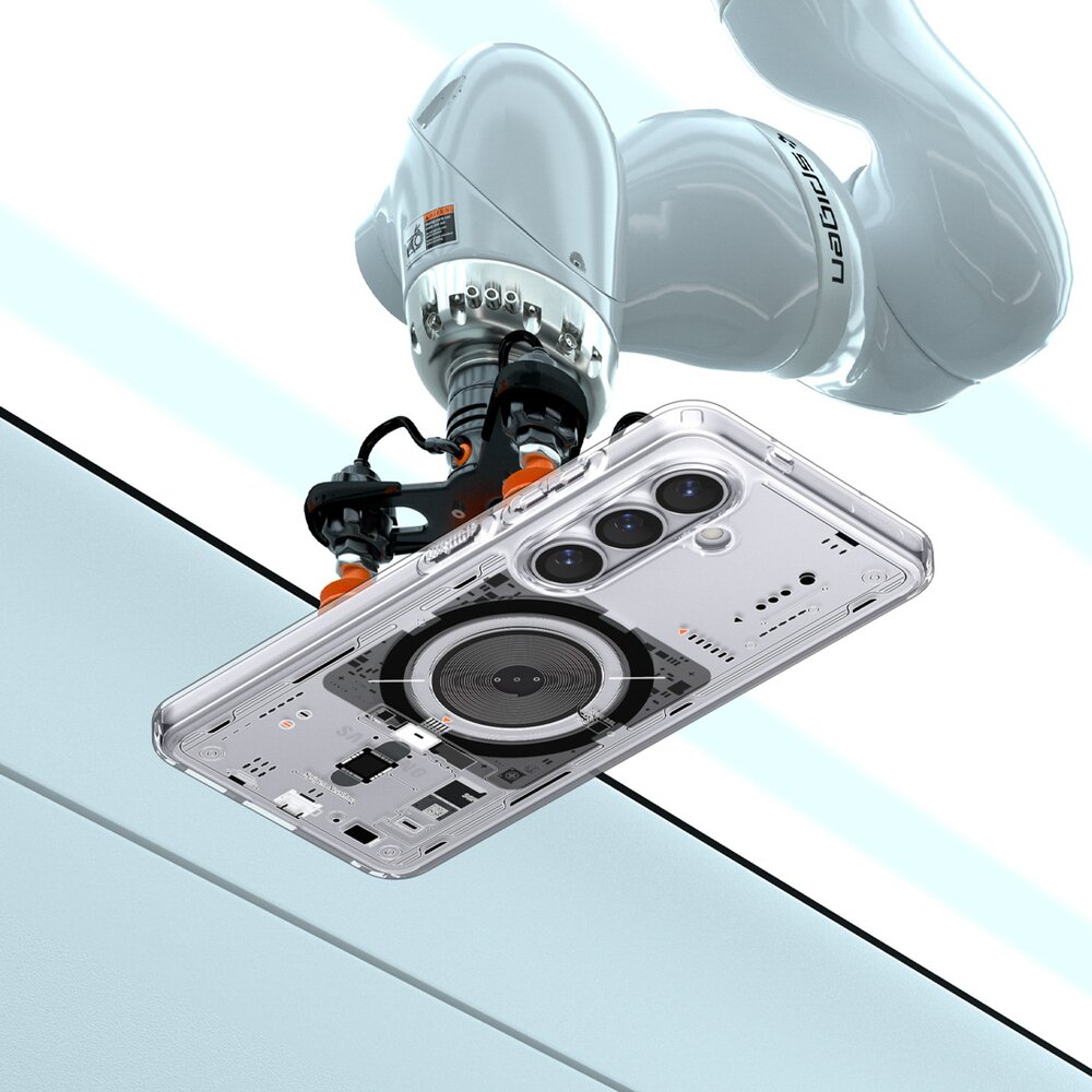 Samsung Galaxy S26+ Neo One Spigen Ultra Hybrid Mag MagSafe dėklas – skaidrus 7