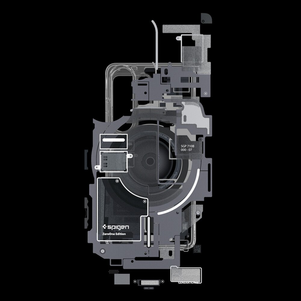 Samsung Galaxy S26 Ultra Zero One Spigen Ultra Hybrid Mag MagSafe dėklas – skaidrus juodas 12 Samsung Galaxy S26 Ultra Zero One Spigen Ultra Hybrid Mag MagSafe dėklas – skaidrus juodas 12