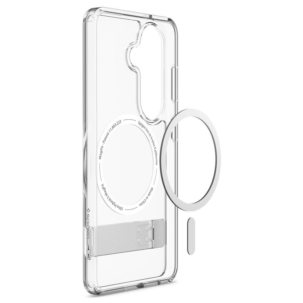 Samsung Galaxy S26+ Spigen Ultra Hybrid S Mag MagSafe dėklas – skaidrus ir baltas 6 Samsung Galaxy S26+ Spigen Ultra Hybrid S Mag MagSafe dėklas – skaidrus ir baltas 6