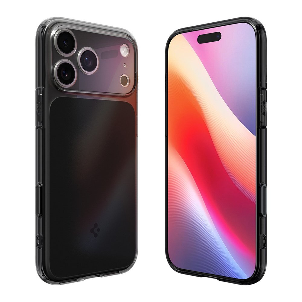 iPhone 17 Pro dėklas Spigen Ultra Hybrid "T" su MagSafe – matinės juodos spalvos 6