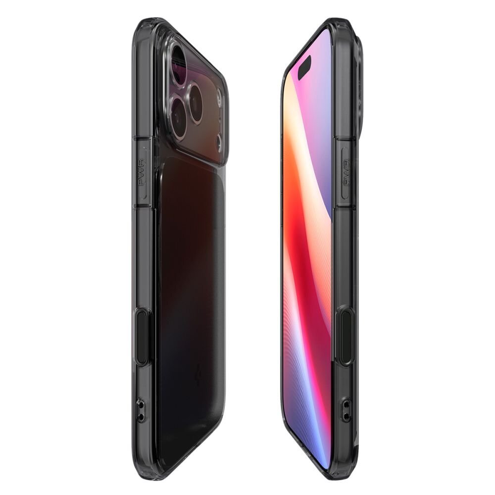 iPhone 17 Pro Max dėklas Spigen Ultra Hybrid „T“ su MagSafe – matinės juodos spalvos 5 iPhone 17 Pro Max dėklas Spigen Ultra Hybrid „T“ su MagSafe – matinės juodos spalvos 5