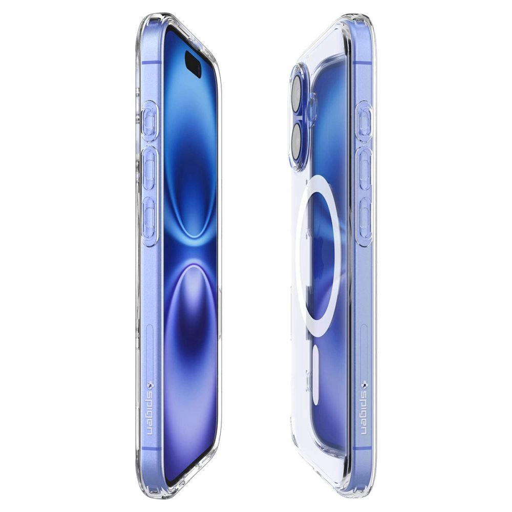 Spigen Ultra Hybrid &quot;T&quot; MagSafe iPhone 16 Dėklas - Baltas 10