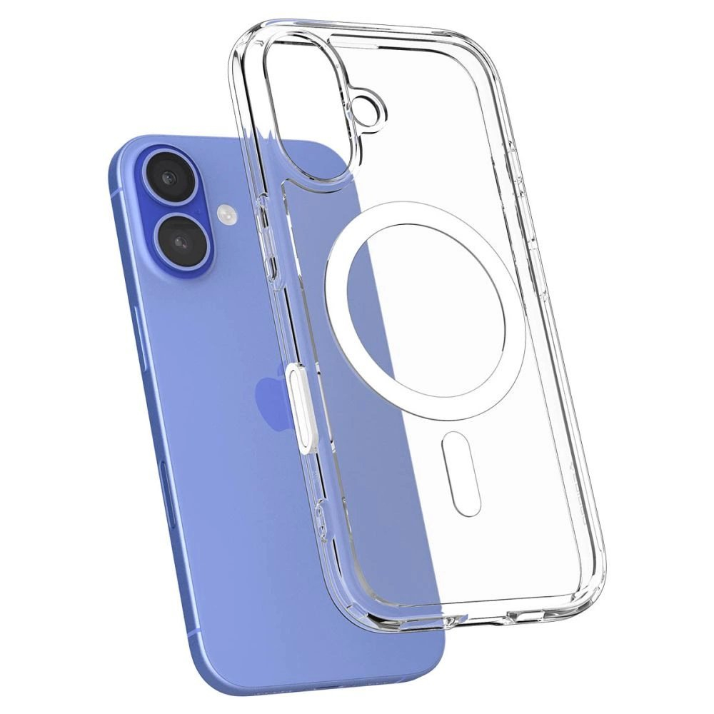 Spigen Ultra Hybrid &quot;T&quot; MagSafe iPhone 16 Dėklas - Baltas 12