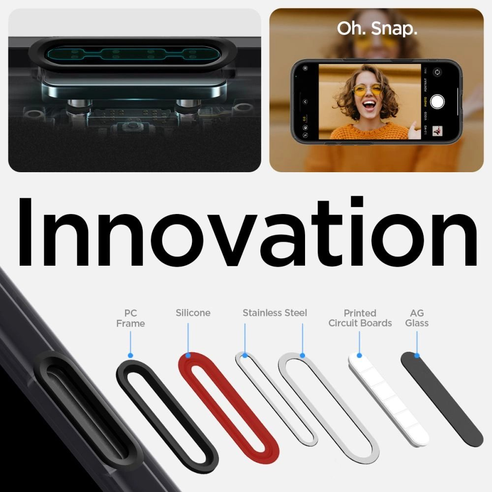 Spigen Ultra Hybrid &quot;T&quot; MagSafe iPhone 16e Dėklas - Translucent Juodas 10