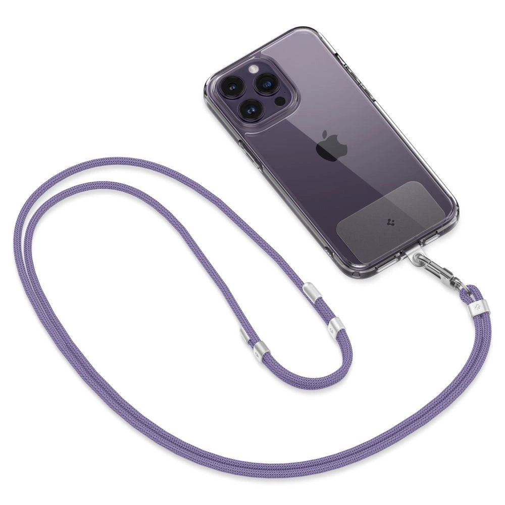 Spigen Universal Set Pakabinamas dirželis – violetinis 9 Spigen Universal Set Pakabinamas dirželis – violetinis 9