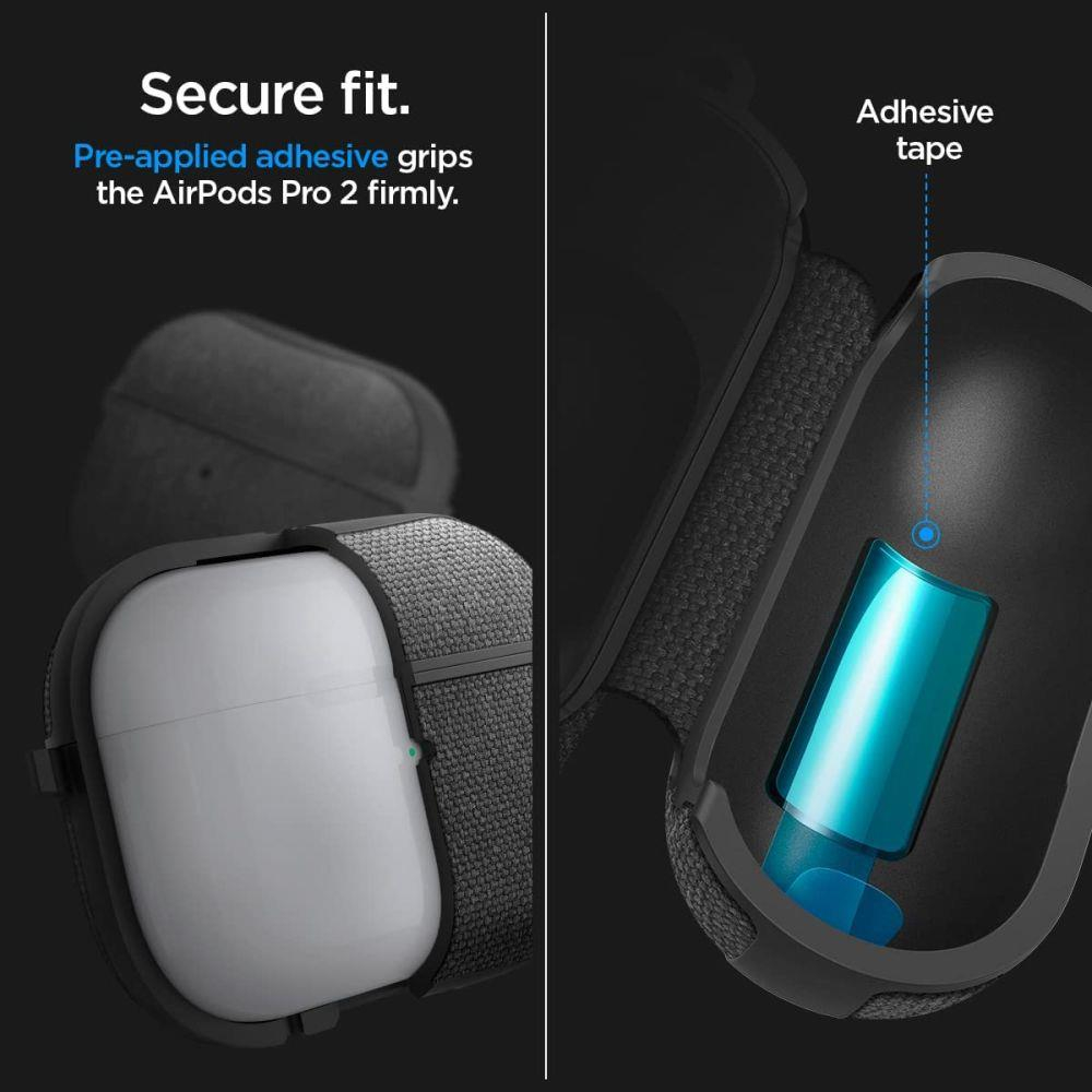 Dėklas Spigen URBAN FIT Apple AIRPODS PRO 1/2 Juodas 11 Dėklas Spigen URBAN FIT Apple AIRPODS PRO 1/2 Juodas 11