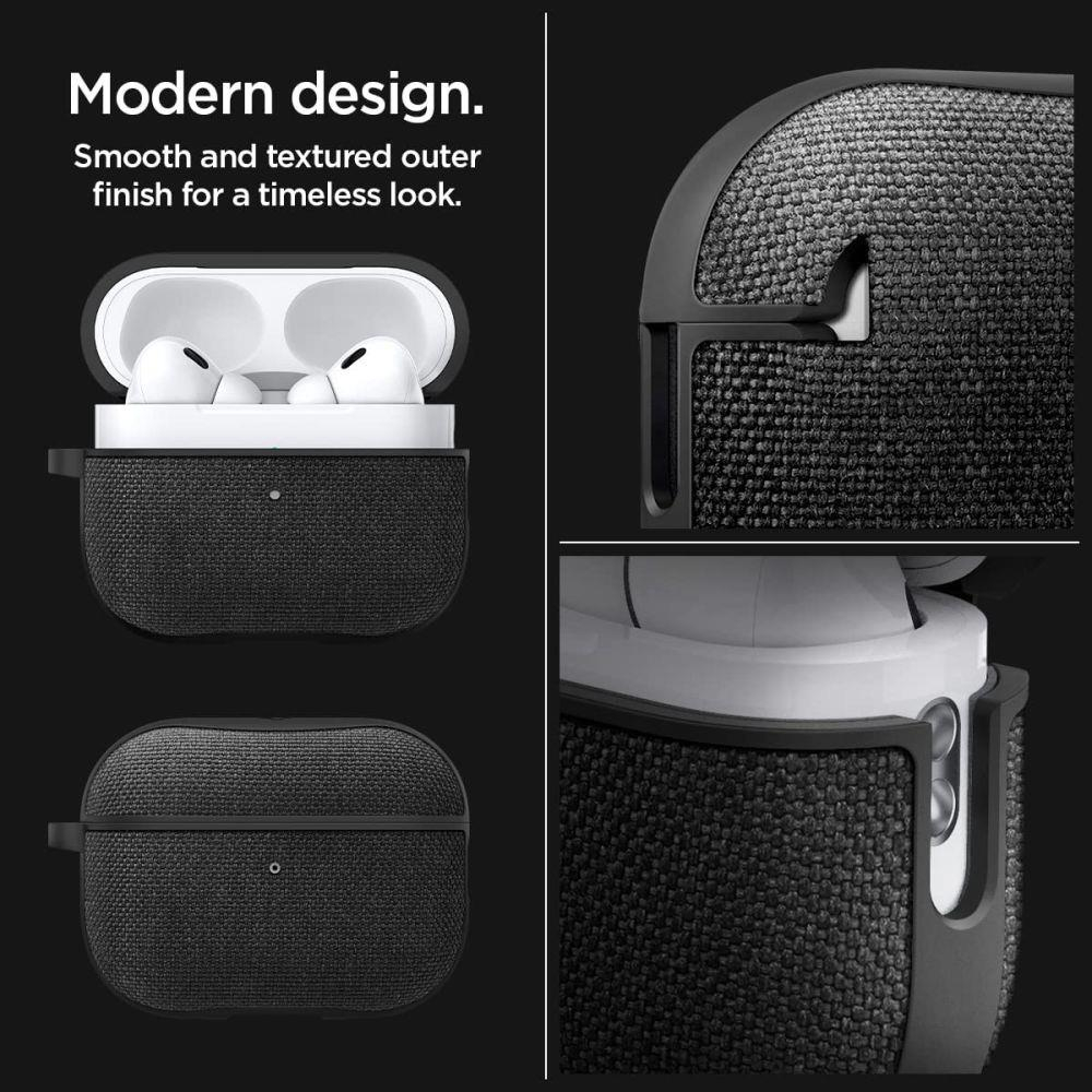Dėklas Spigen URBAN FIT Apple AIRPODS PRO 1/2 Juodas 13 Dėklas Spigen URBAN FIT Apple AIRPODS PRO 1/2 Juodas 13