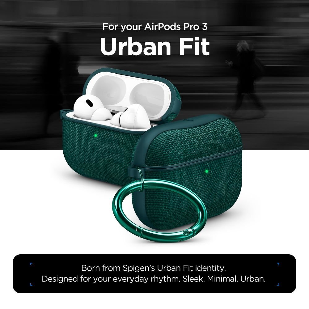 AirPods 3 Spigen Urban Fit dėklas – žalias 9 AirPods 3 Spigen Urban Fit dėklas – žalias 9