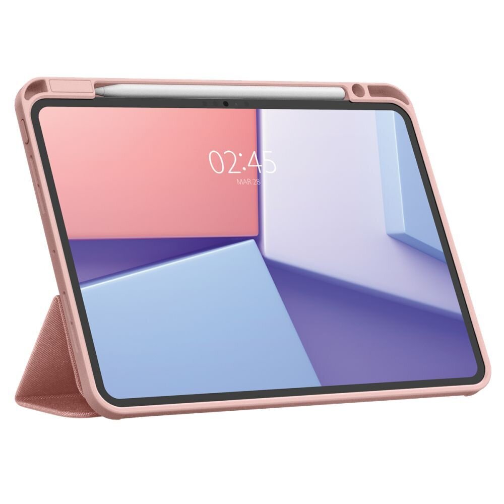 iPad Pro 11" (5 / 6 karta, 2024–2025) Spigen Urban Fit dėklas – rožinis 6