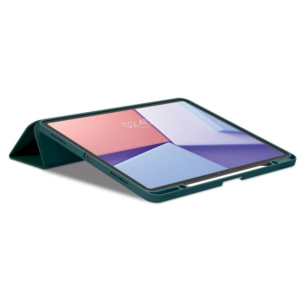 Spigen Urban Fit iPad Air 13 2024 Case - žalias 7 Spigen Urban Fit iPad Air 13 2024 Case - žalias 7