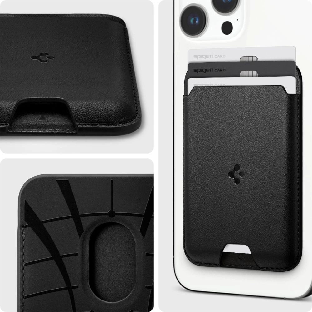 Spigen Valentinus Pro dėklas su MagSafe – juodas 12