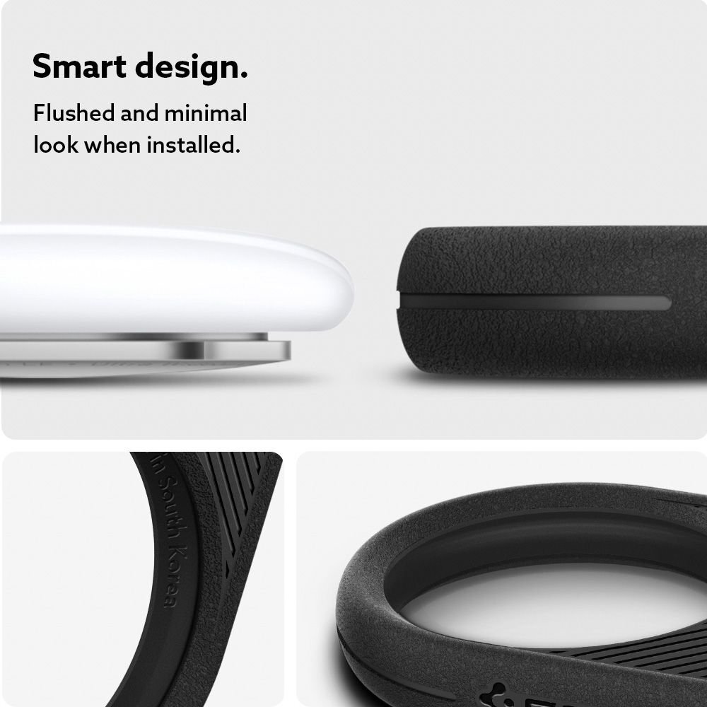 Apple AirTag Spigen Vault dėklas – matinės juodos spalvos 1 Apple AirTag Spigen Vault dėklas – matinės juodos spalvos 1
