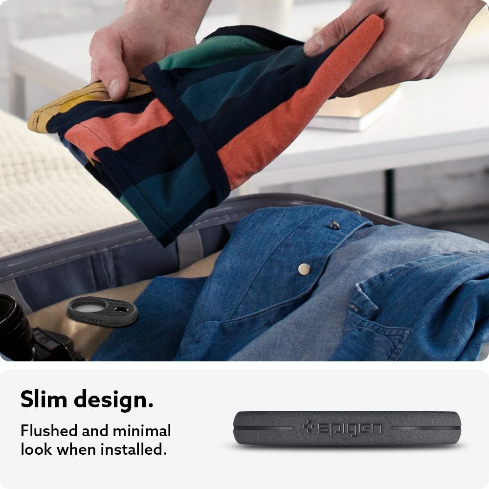 Apple AirTag Spigen Vault dėklas – matinės juodos spalvos 5